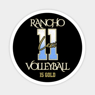 Lexi #11 Rancho VB (15 Gold) - Black Magnet